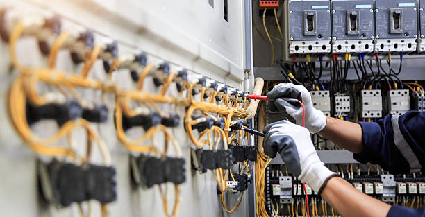 Professional Electrician technician working in Corning, NY